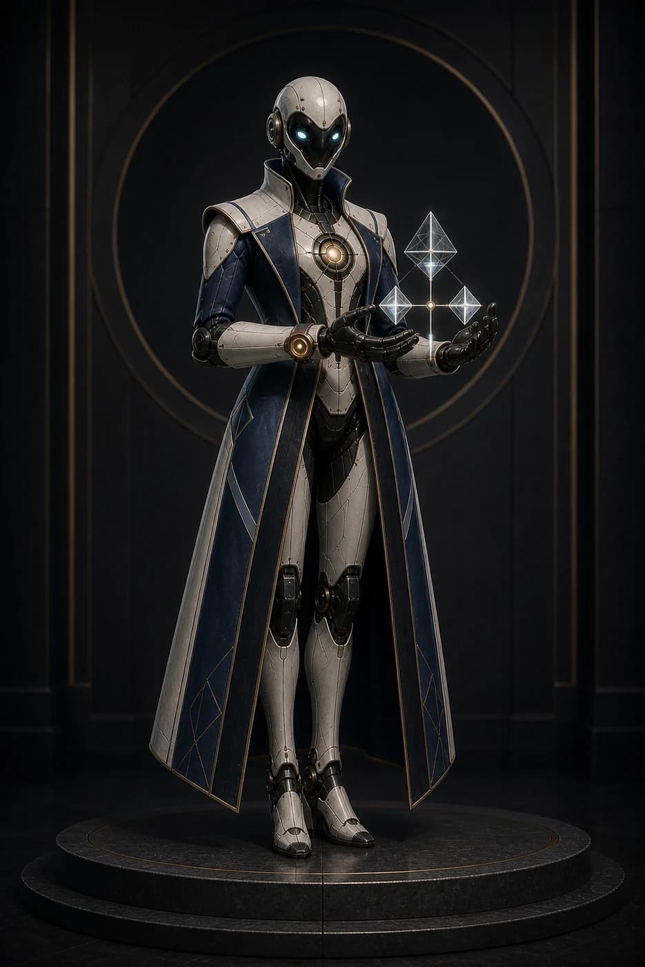 Equa — Fairness & Policy Auditor, balanced translucent prism scales