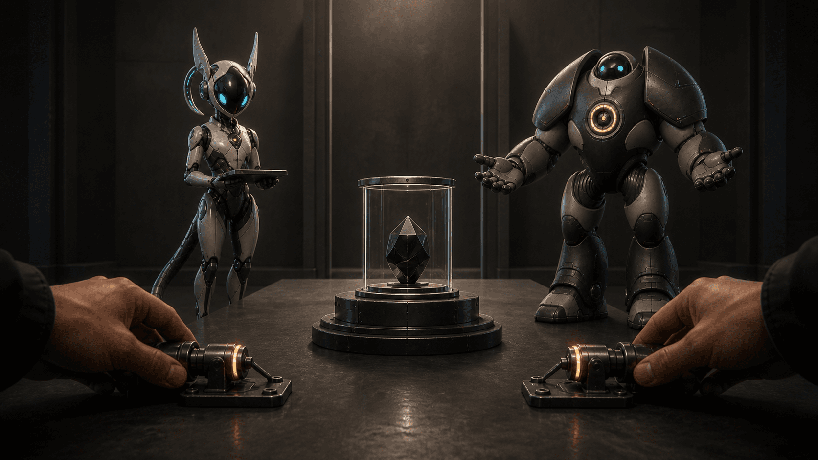 Aster + Bastion, a non-canonical Starlight visual interpreter for dual human authorization.